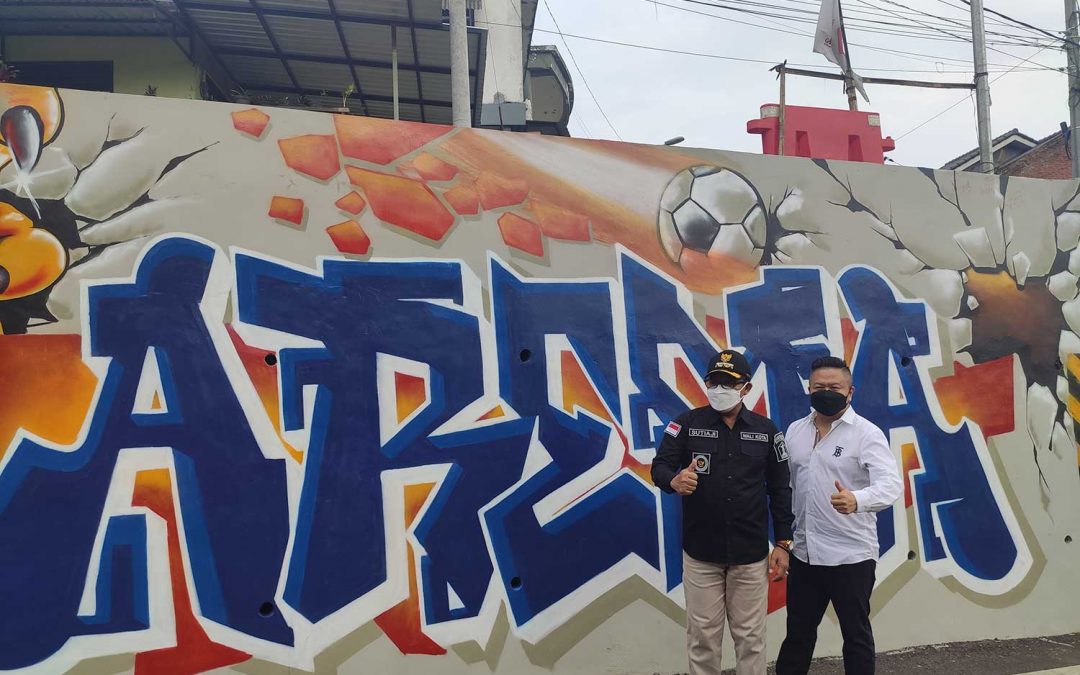 Sinergi Indana, Pemkot Malang & Malang Graffiti Movement, Mempercantik Jembatan Kedung Kandang – Kota Malang
