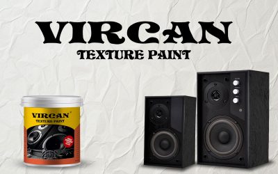 Cat Texture Vircan, Cat Bertekstur Untuk Box Speaker dan Estetika Rumah