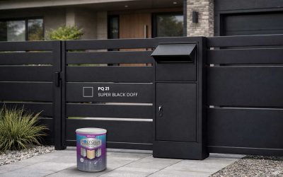 Pagar Minimalis dengan Box Paket: Tren Baru dan Cat yang Cocok Digunakan